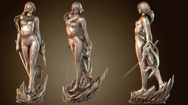 3D model Psylocke NSFW Wver (STL)