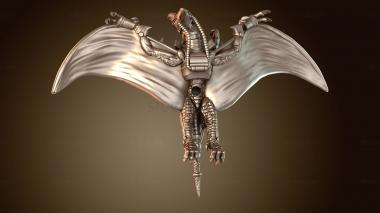 3D model Pterodactyl Riders Dagger (STL)