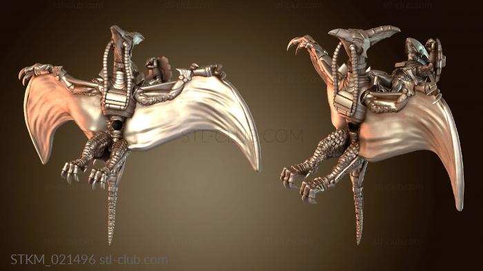 Статуэтки герои, монстры и демоны Наездники на птеродактилях Острый кинжал