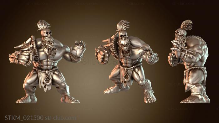 Статуэтки герои, монстры и демоны Пунга Саваж Орк Блитцер Саваж