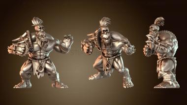 3D model Punga Savage Orc Blitzer Savage (STL)