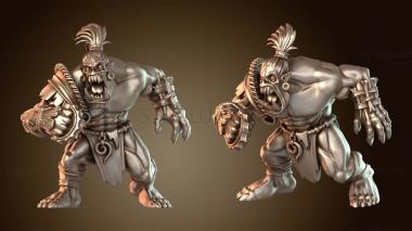 3D model Punga Savage Orc Blitzer (STL)