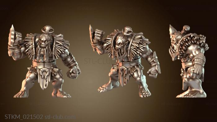 Статуэтки герои, монстры и демоны Пунга Савадж Орк Блокировщик Закаленный