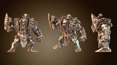 3D model Punga Savage Orc Blocker Hardened (STL)