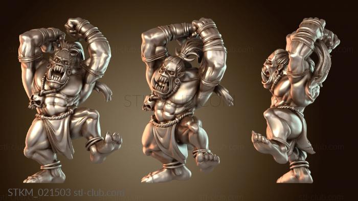 Статуэтки герои, монстры и демоны Пунга Саваж Орк Линейный Монстр