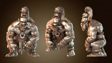 3D model Punga Savage Orc Lineman Rugged (STL)