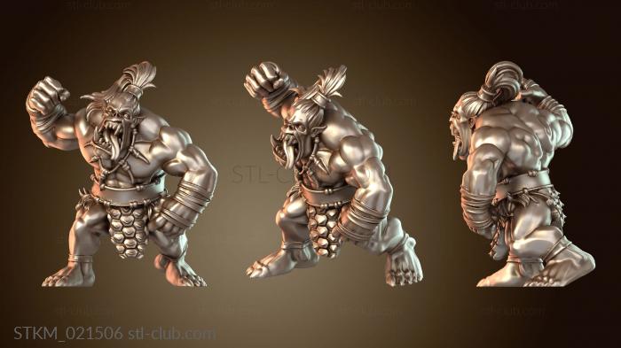 Статуэтки герои, монстры и демоны Пунга Сэвидж Орк Линейный Ветеран