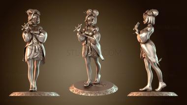 3D модель Пура разрывает фигуру королевства (STL)