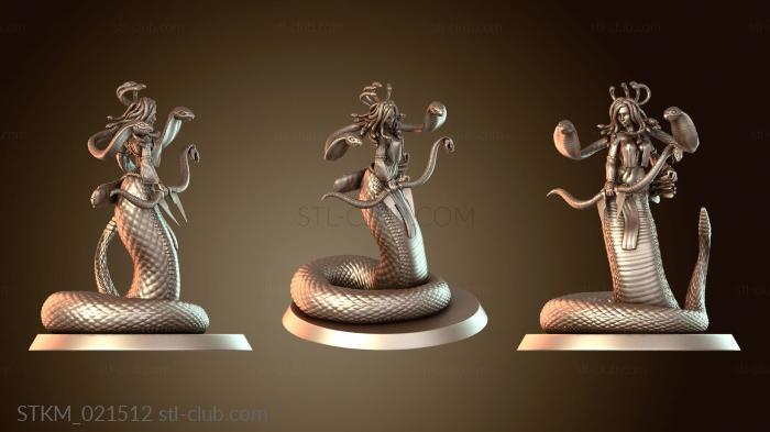 Статуэтки герои, монстры и демоны Чистокровная Медуза Чистая