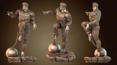 3D мадэль Заключенный в Пури Прикован (STL)