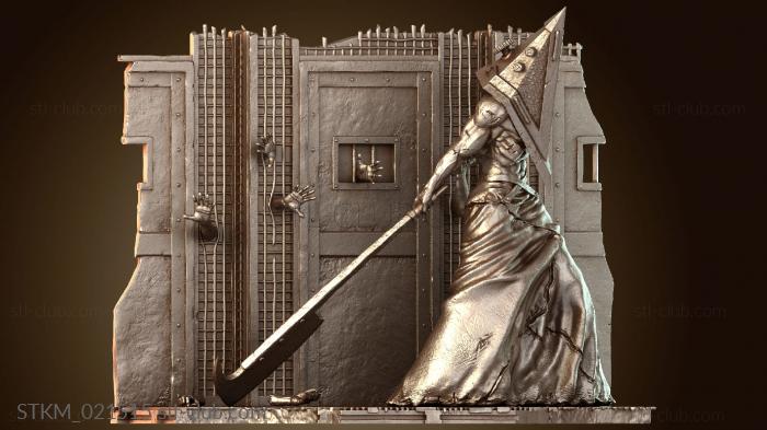 Статуэтки герои, монстры и демоны Пирамида Silent Hill Ascendant