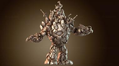 3D мадэль Пламя Пироголема (STL)