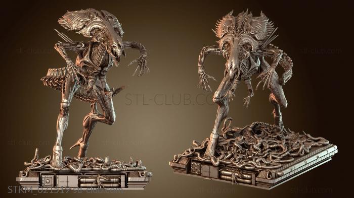 Статуэтки герои, монстры и демоны Статуя королевы-пришельца