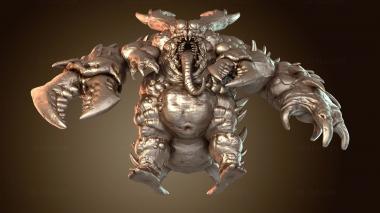 3D model Queen the Damned Arachnibeast Keen (STL)