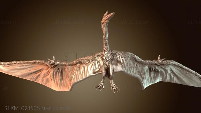 Статуэтки герои, монстры и демоны Кетцалькоатль летающий главный