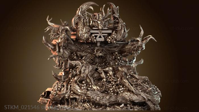 Статуэтки герои, монстры и демоны STKM_021546