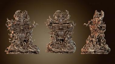 3D model Rage God Throne (STL)
