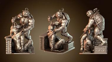 3D model Raphael Statue Legendary (STL)