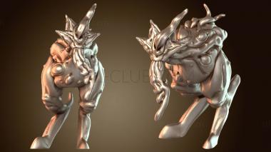 3D модель Монстры-хищники, Хищники Очень Свирепые (STL)