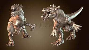 3D мадэль Raptors Dinos Elite (STL)