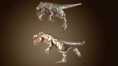 3D модель Хищные динозавры Jagged (STL)