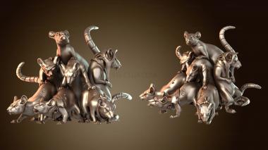 3D model Ratmen Giant Sw Rat Sw Sword (STL)