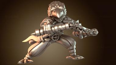 3D model Raven Rogue Cobble (STL)