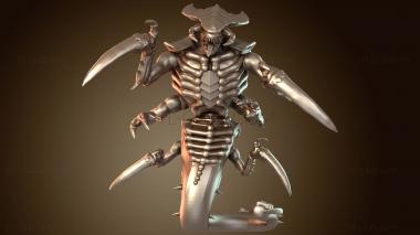 3D model Ravener Reivenor Alien (STL)