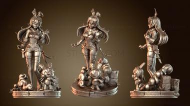 3D model RB Cs Amber Genshin Impact (STL)