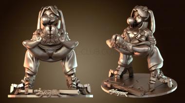 3D мадэль Ребекка Бека (STL)