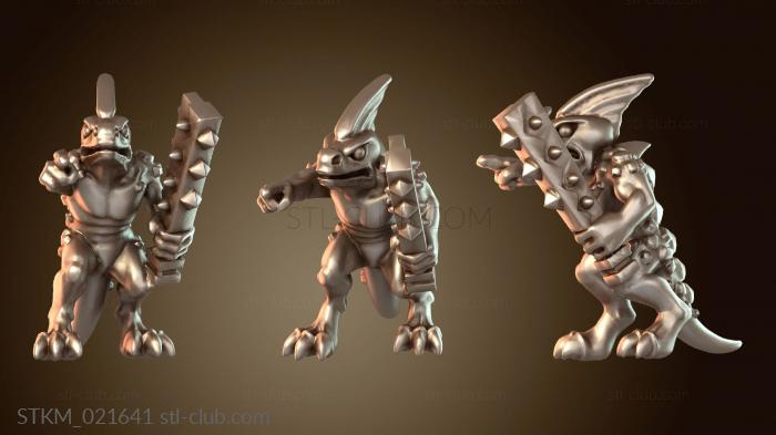 Статуэтки герои, монстры и демоны Рептильный огненный ящер