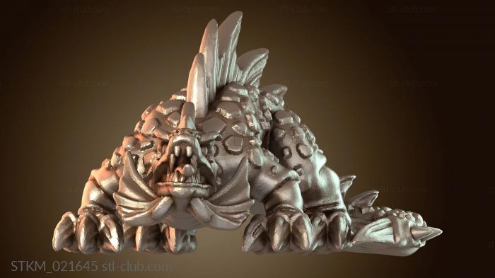 Статуэтки герои, монстры и демоны Рептилия Огненная Ящерица Прайм