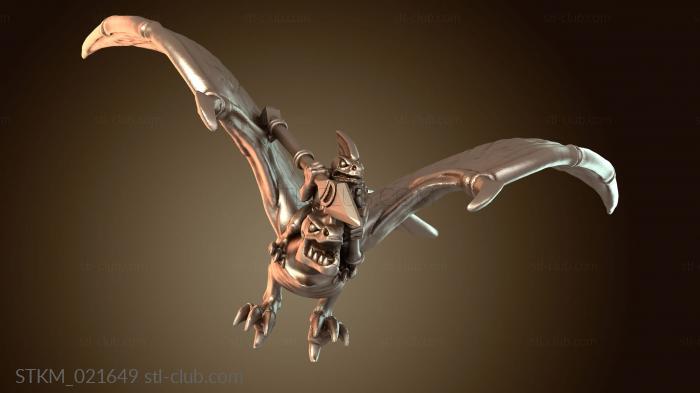 Статуэтки герои, монстры и демоны Пеший герой-рептилоид