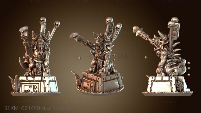 Статуэтки герои, монстры и демоны Герой-рептилоид на Халке