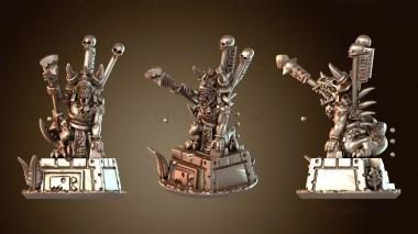 3D мадэль Герой-рептилоид на Халке (STL)