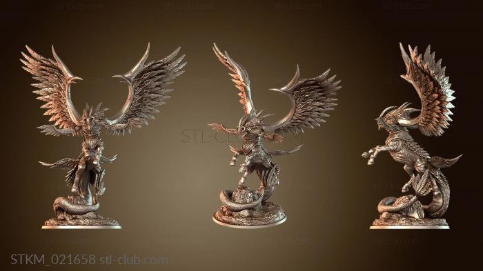 Статуэтки герои, монстры и демоны Ревна Жаровня