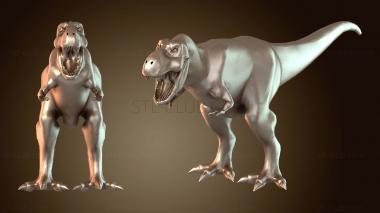 3D модель Рекс Трекс (STL)