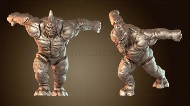 3D модель Носорог из статуи Человека-паука (STL)