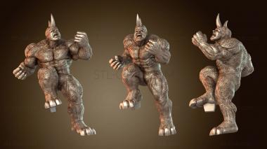 3D model Rhinocerose R (STL)