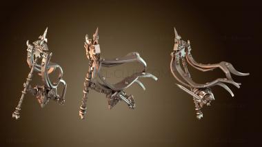 3D model Riders Doom War Stallion Torso (STL)