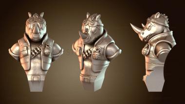 3D model Rocksteady (STL)