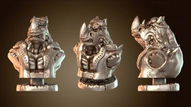 3D мадэль Рокстеди из пиццы (STL)