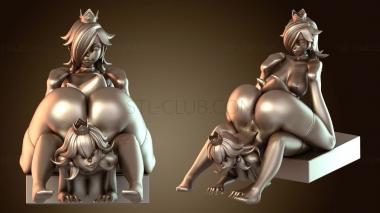 3D мадэль Роза Пич (STL)