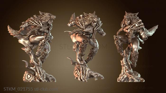 Статуэтки герои, монстры и демоны Saga II Guild Skadi Ulfhedinn