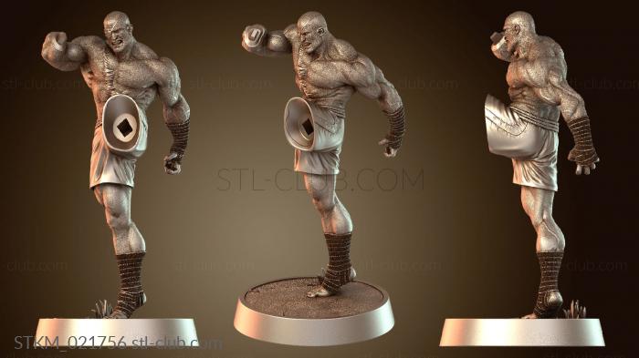 Статуэтки герои, монстры и демоны Сагат Стрит Файтер