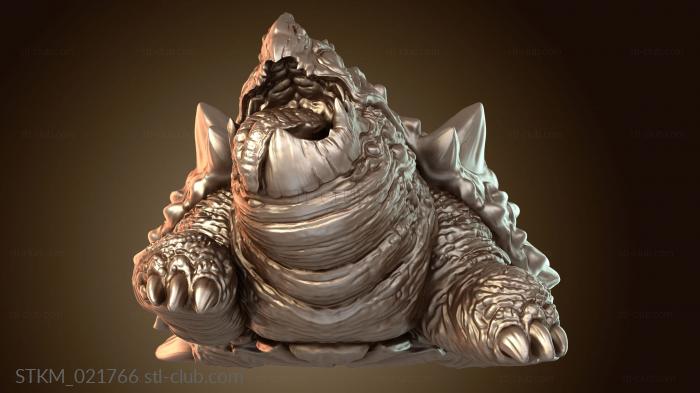 Статуэтки герои, монстры и демоны Саламандра-маг с черепахой Ханзаки Сэнд Кавако Соло