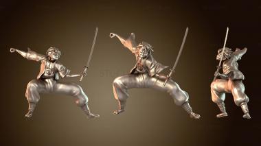 3D model Sanemi Shinazugawa Demon A (STL)