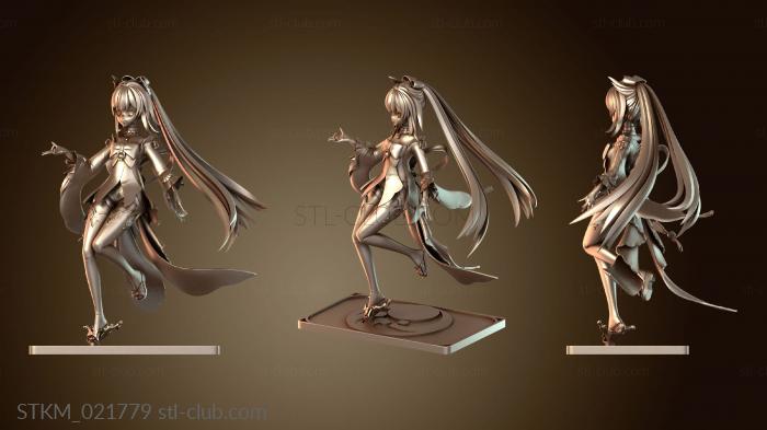 Статуэтки герои, монстры и демоны Сангономия Кокоми Геншин Импакт