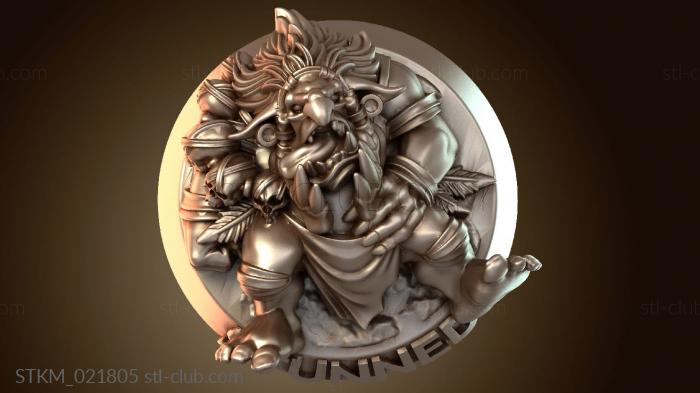 Savage Orcs Troll Prone Stunned Marker