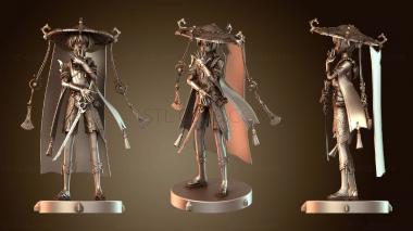 3D мадэль Скарамуш Геншин Удар ПА (STL)